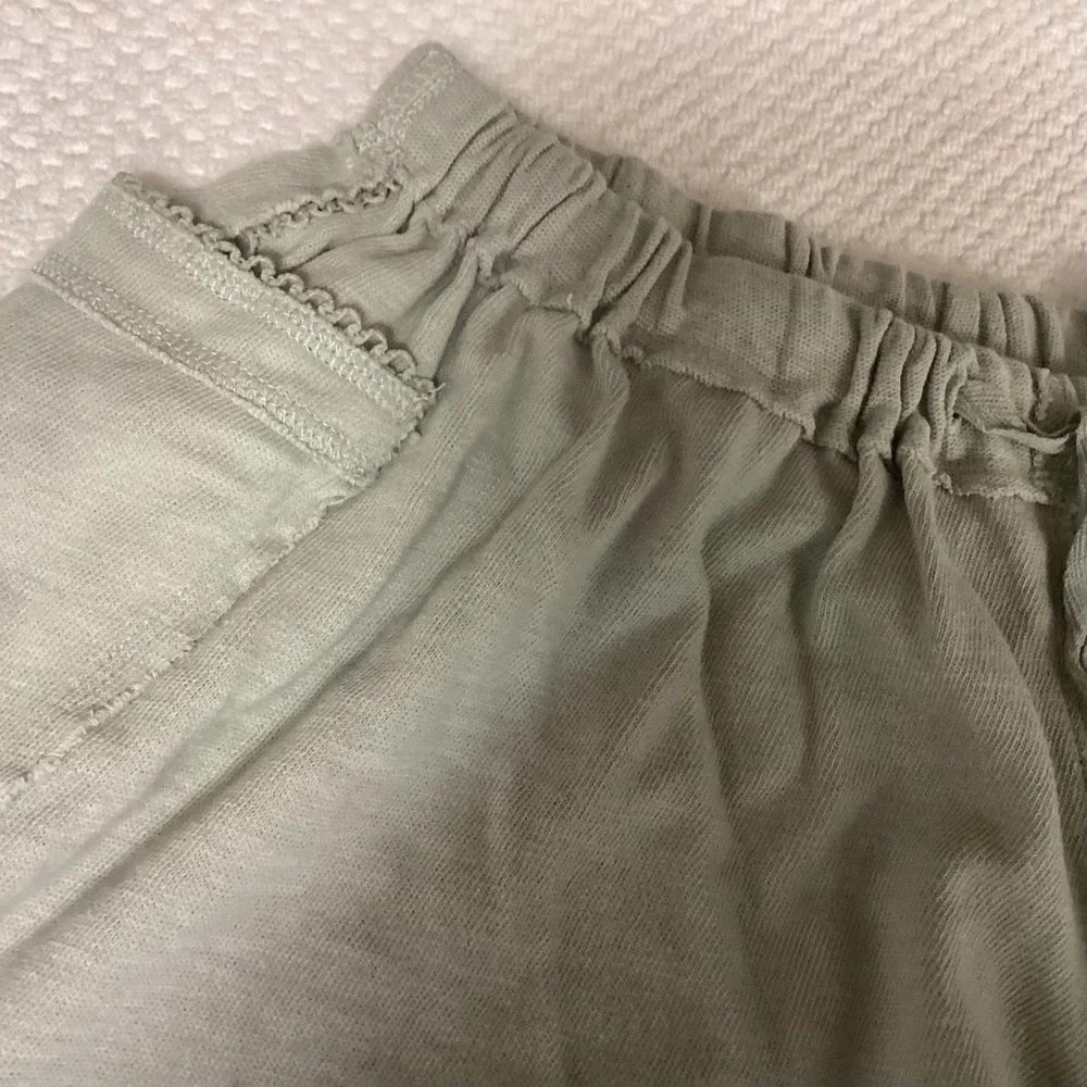 Free People Organic Cotton Gauze‎ Shorts Drawstring Waist Boho XS